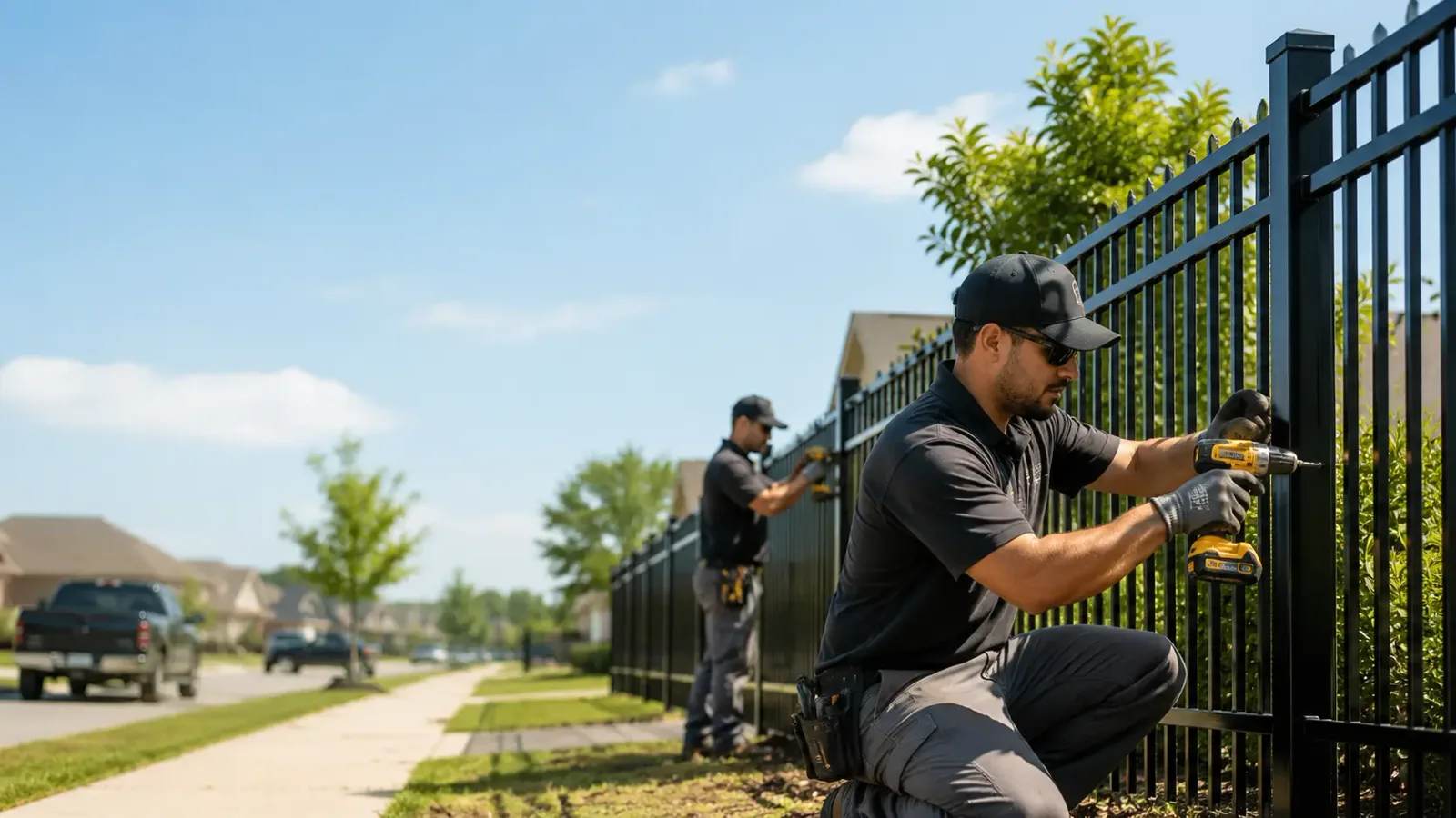 Metal Fence Installation in Hamlin, IA